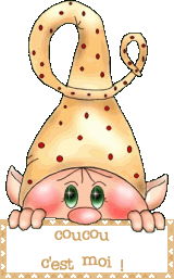 Gif animé coucou lutin